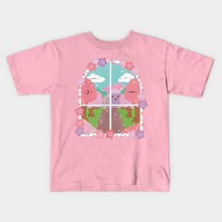 Spring Window Kids T-Shirt